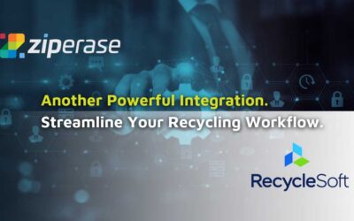 Ziperase Integrates with Recyclesoft for Effortless Tracking & Secure Erasure