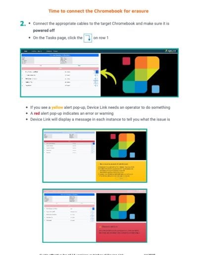 device link chrome first start 4