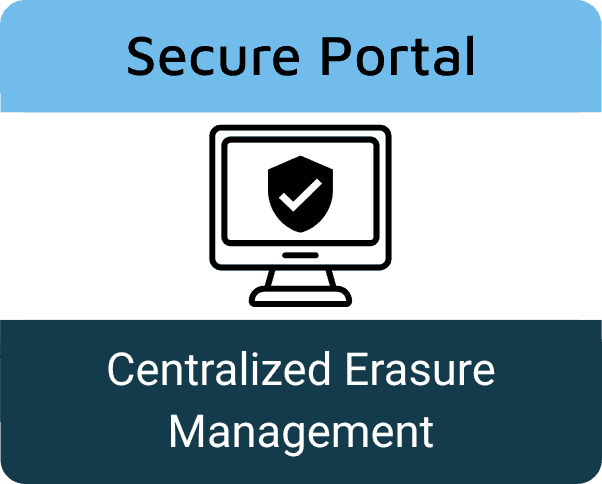 secure portal - centralized erasure management