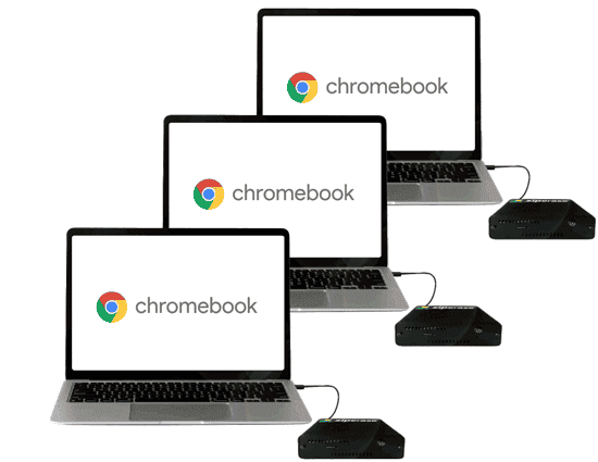 3 chromebooks